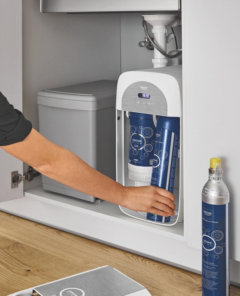Grohe 40404001 Blue 5-Stage Replacement Water Filter 158.5 Gallon Capacity - Image 1